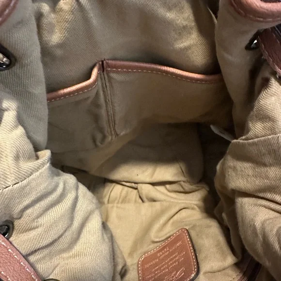 Stylish Tan Woven Fossil bag - Picture 7 of 8